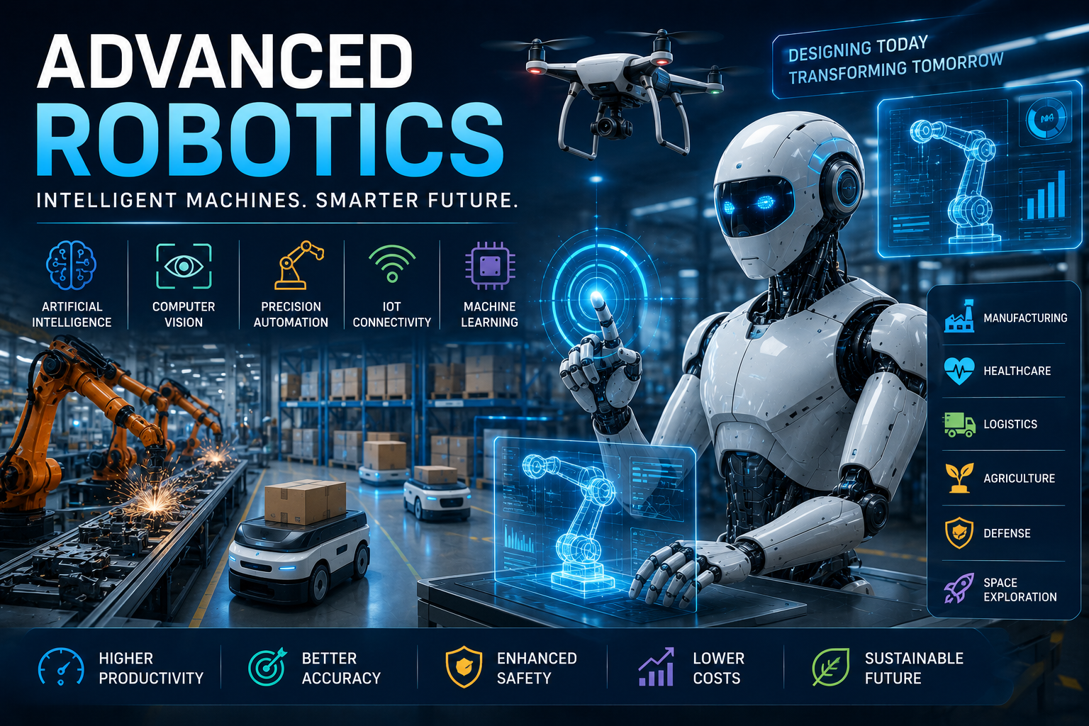 Advanced robotics in future industry